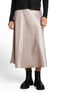 Fitted Satin Midi-Rock