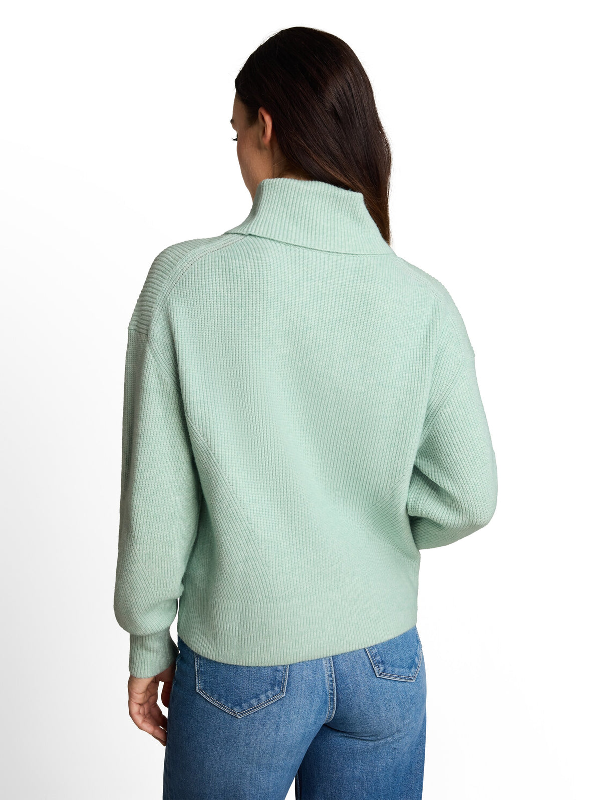 Oversize Rollkragenpullover