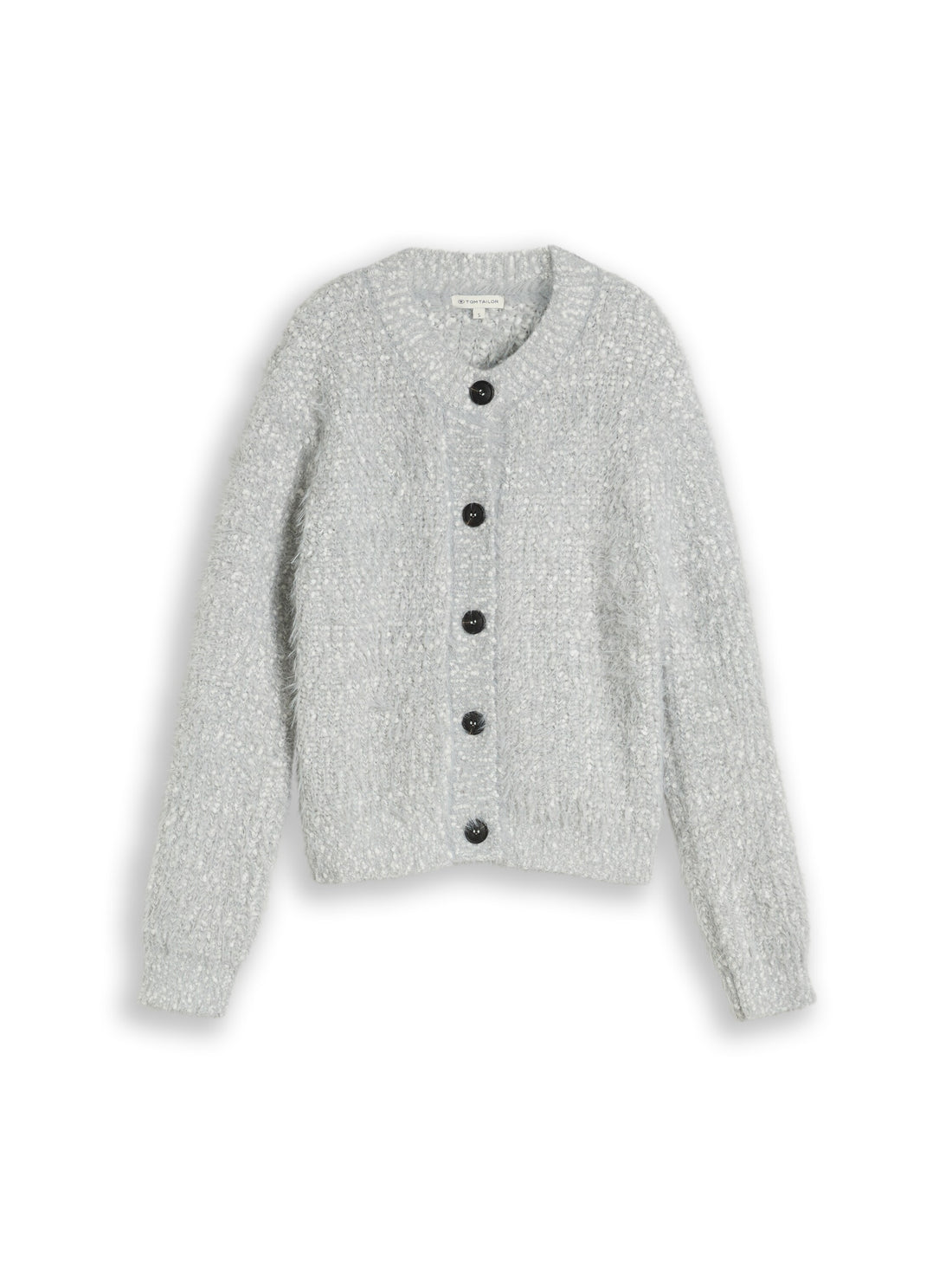 Loose Fit Cardigan aus Federgarn