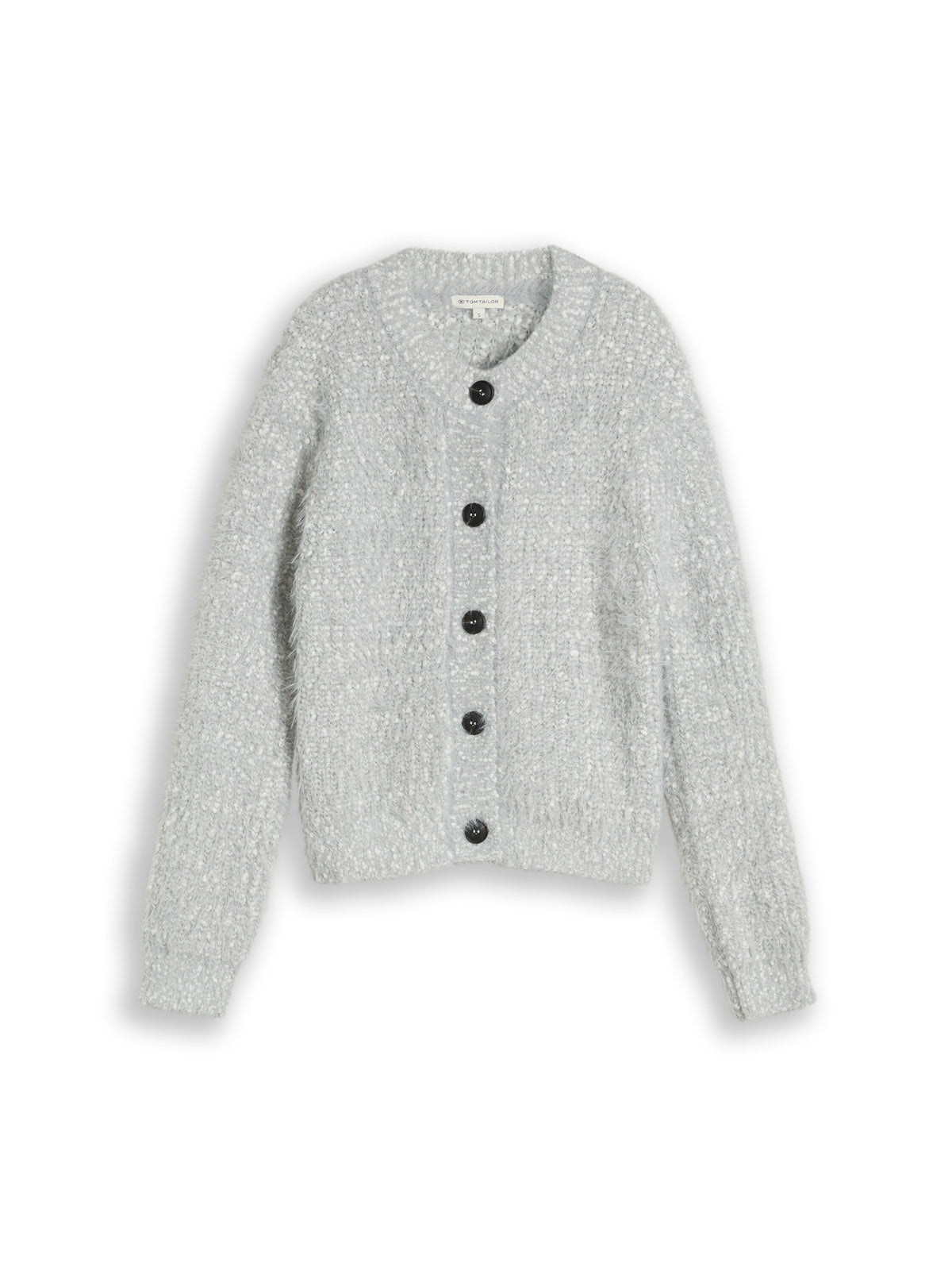 Loose Fit Cardigan aus Federgarn