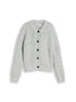 Loose Fit Cardigan aus Federgarn