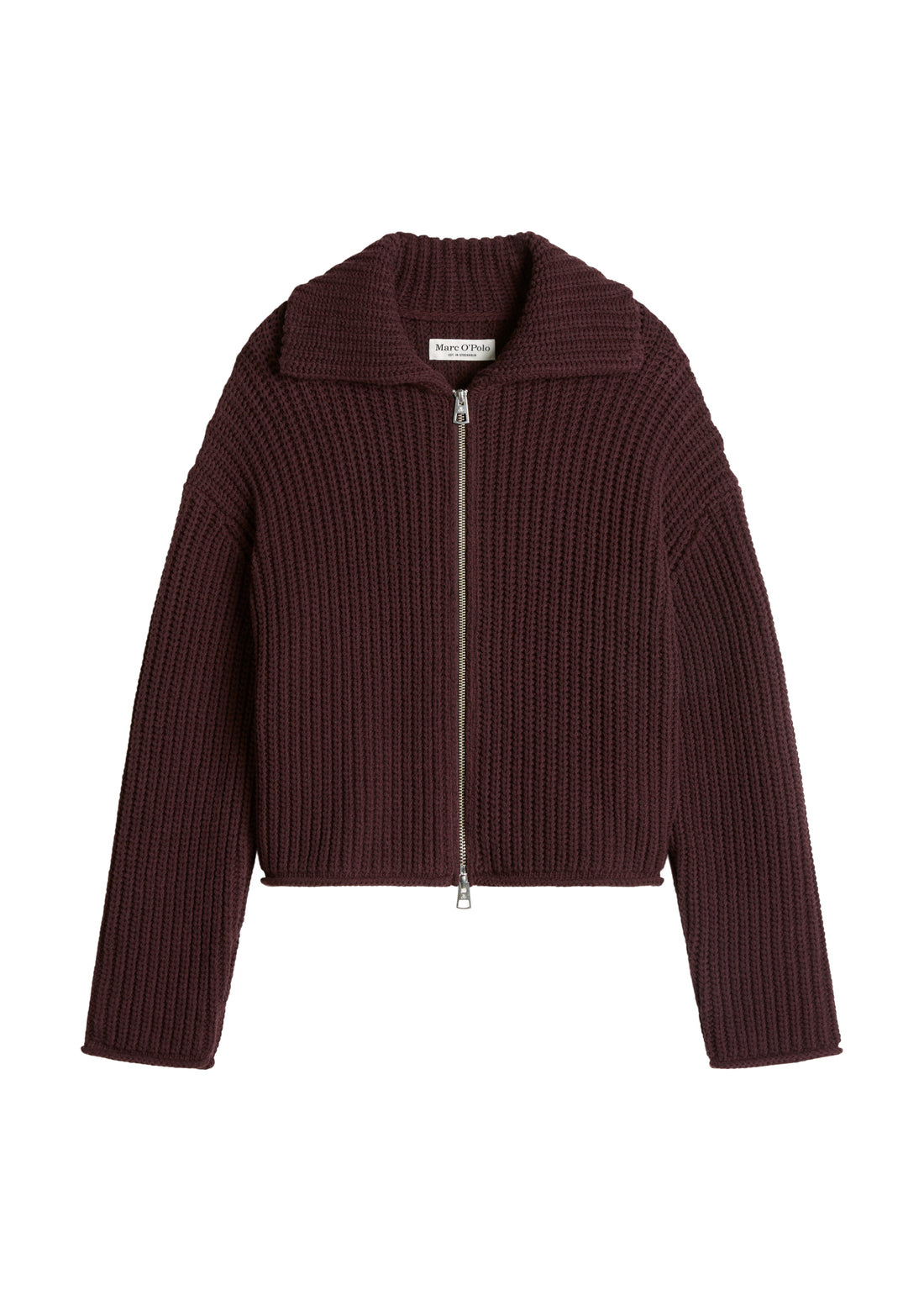 Zip-Cardigan loose