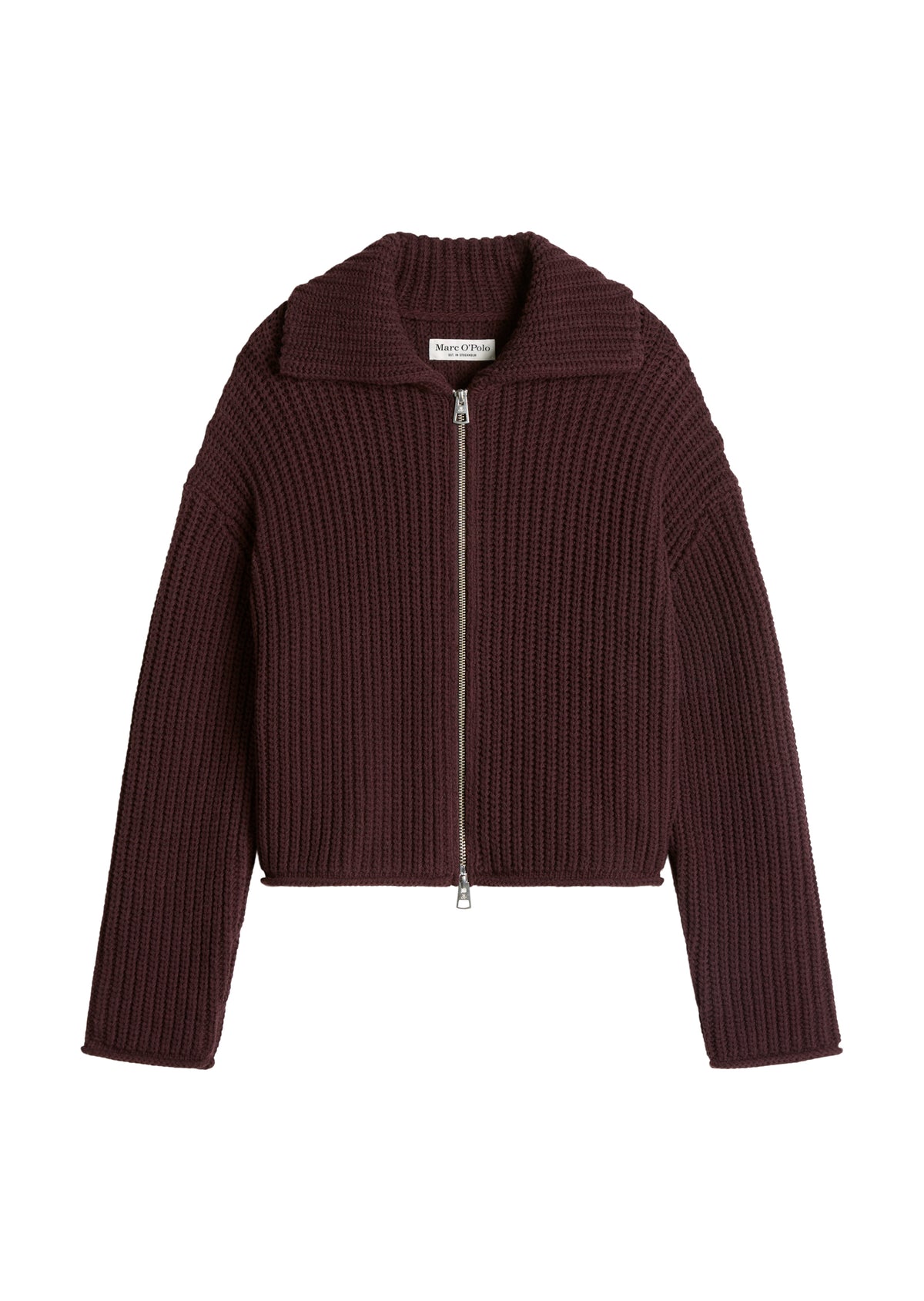 Zip-Cardigan loose