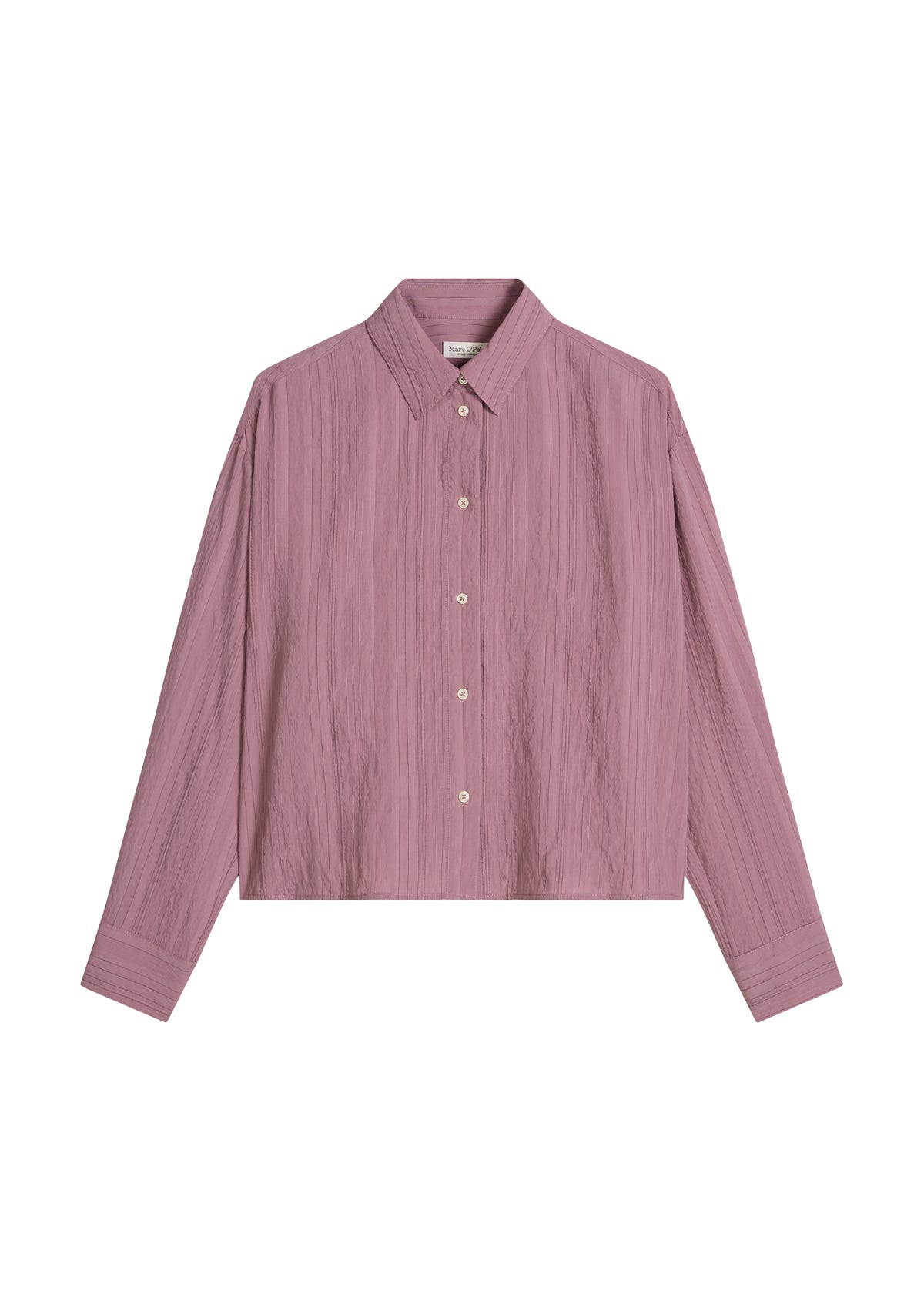 Crinkle-Bluse relaxed