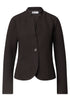 Blazer aus Jersey mit Struktur
