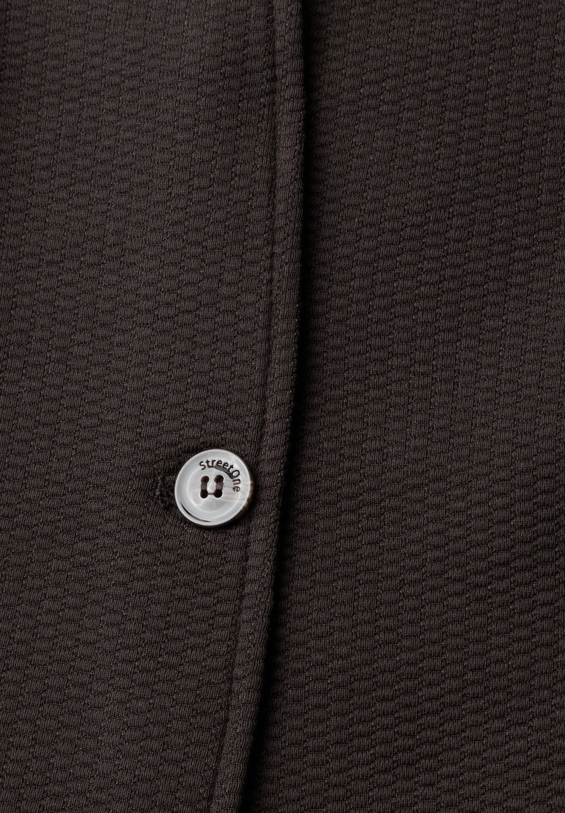 Blazer aus Jersey mit Struktur