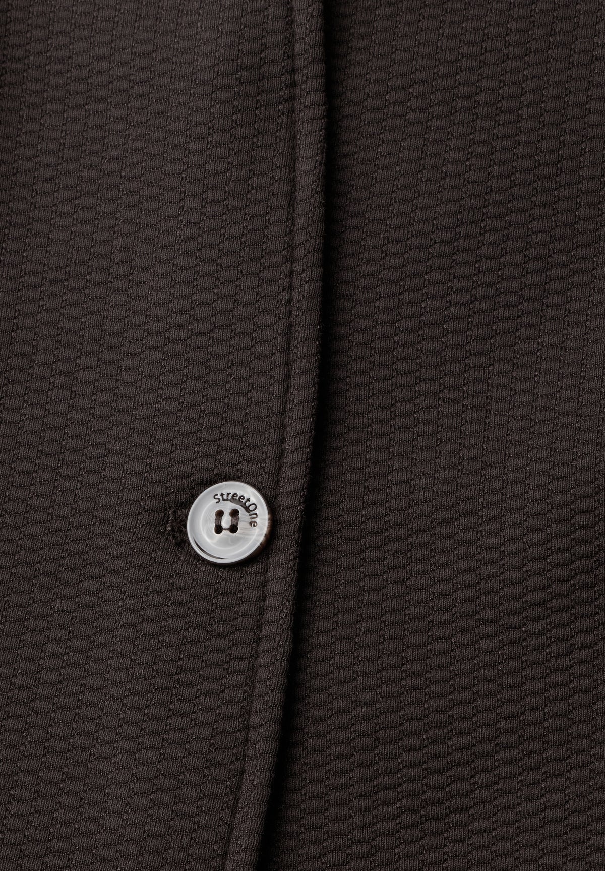 Blazer aus Jersey mit Struktur