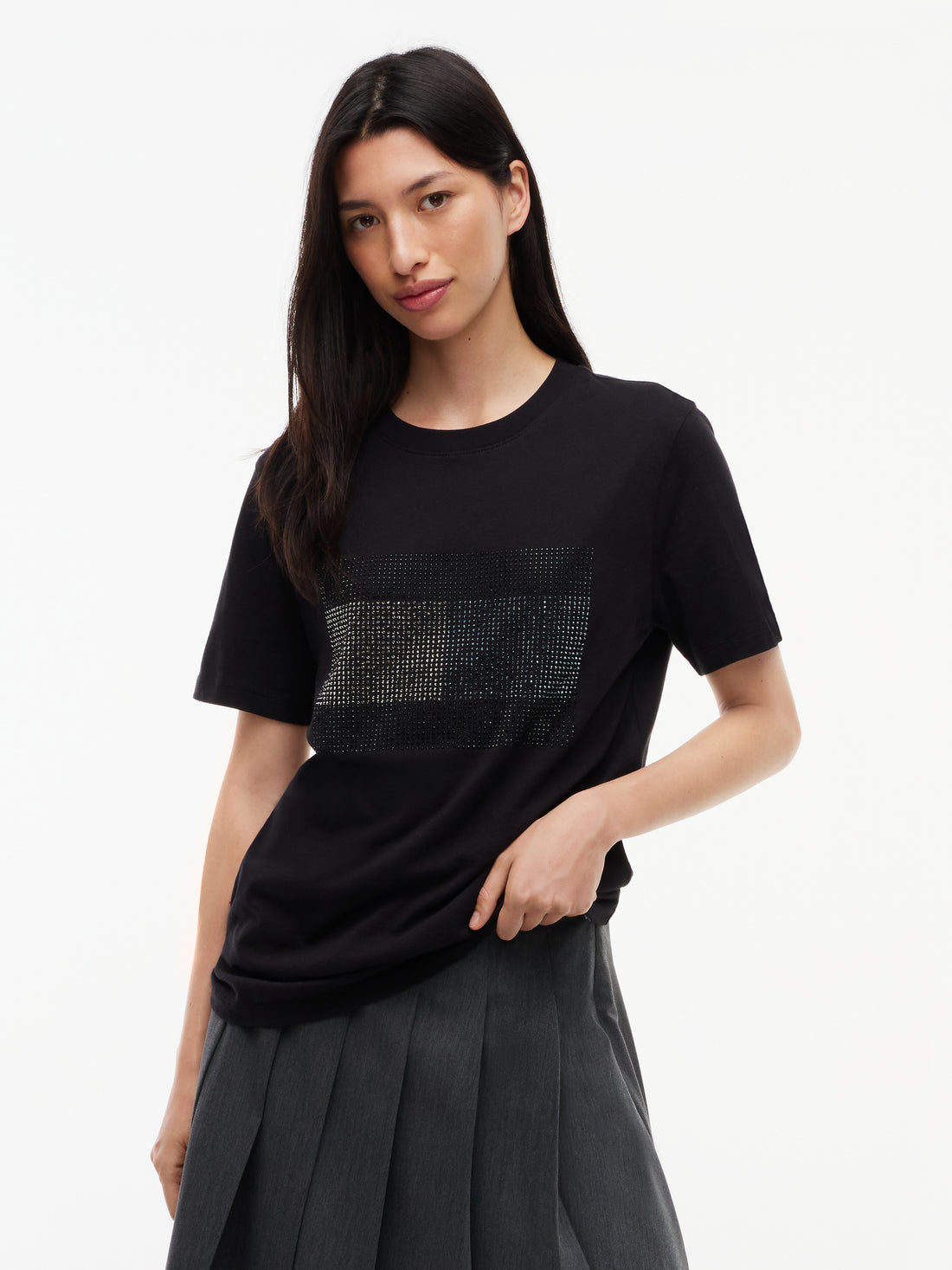 TJW RLX FLAG BLING SS TEE