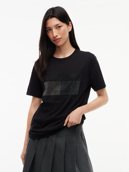 TJW RLX FLAG BLING SS TEE