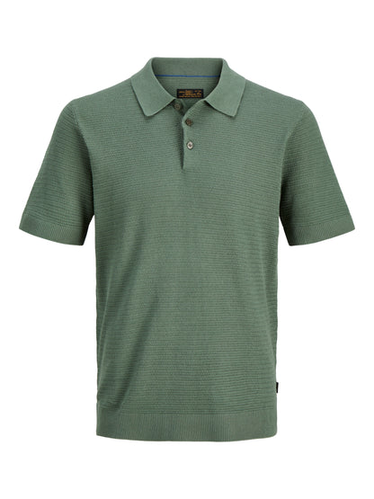 JPRBLURILEY KNIT POLO SS SN