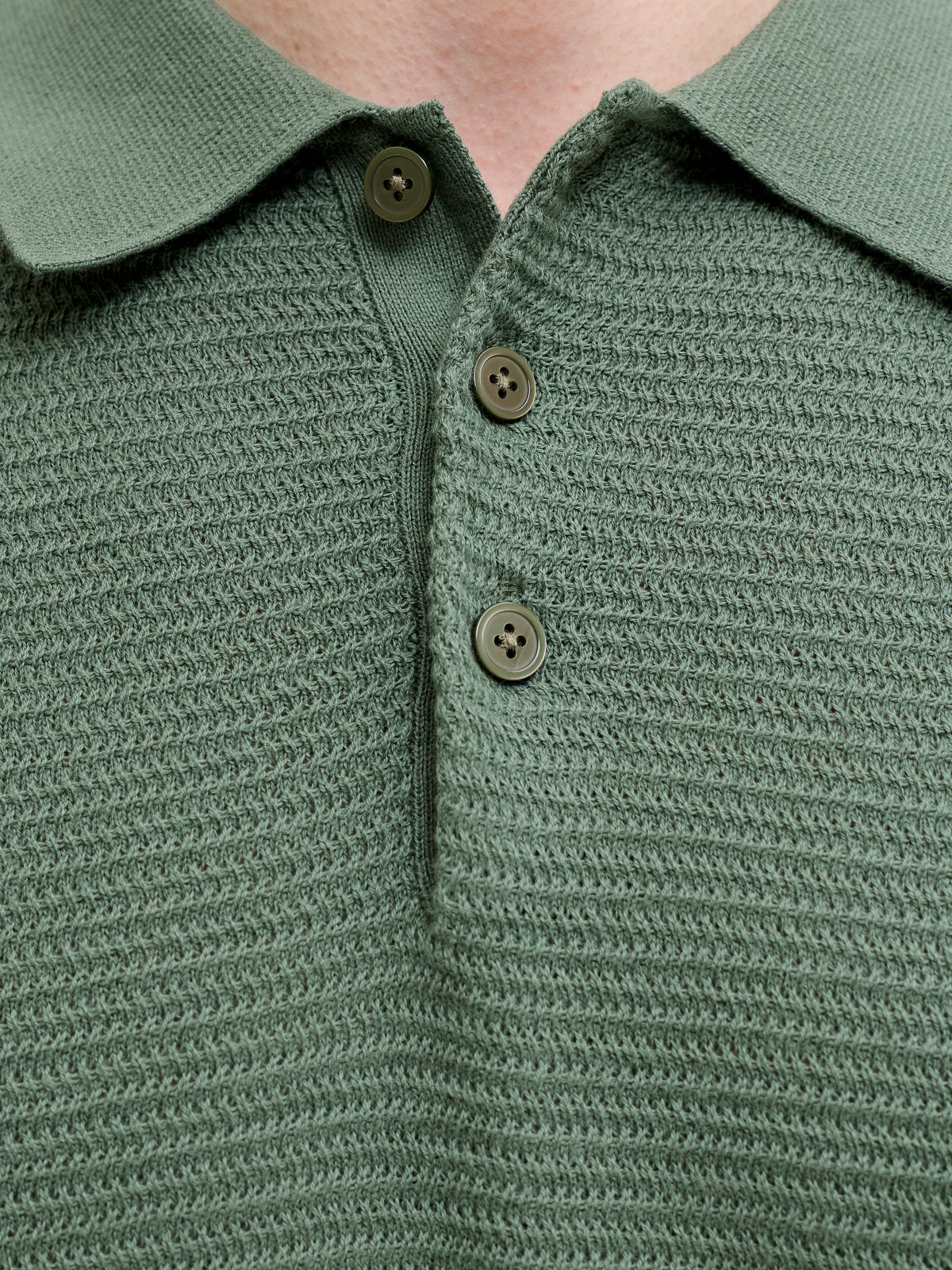 JPRBLURILEY KNIT POLO SS SN
