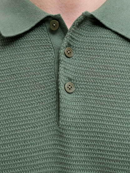 JPRBLURILEY KNIT POLO SS SN