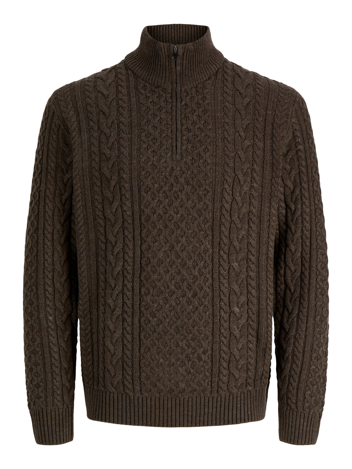 JPRBLUCALLUM CABLE KNIT HALF ZIP