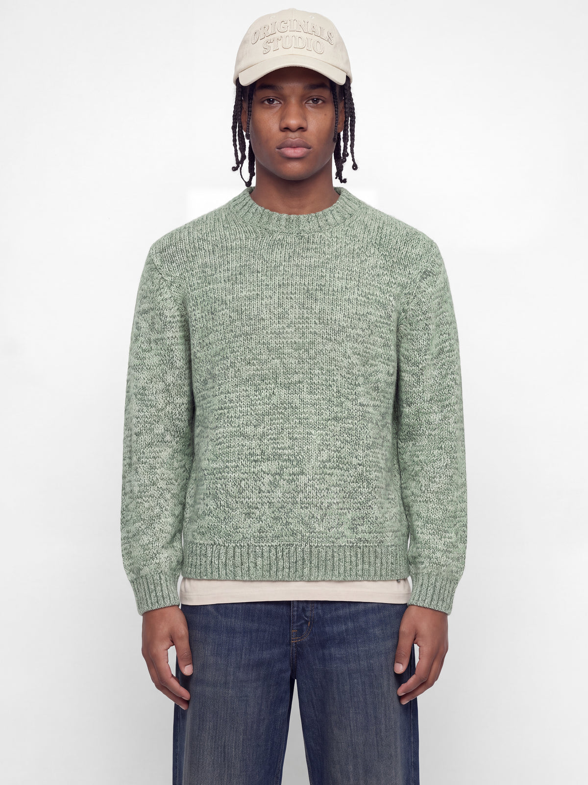 JORMONTREAL KNIT TWISTED CREW NECK