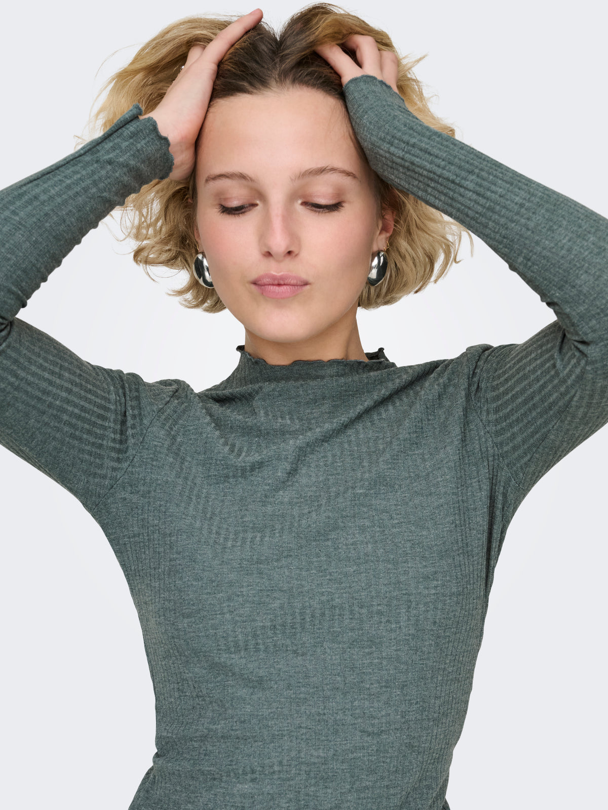 ONLEMMA L/S HIGH NECK TOP NOOS JRS