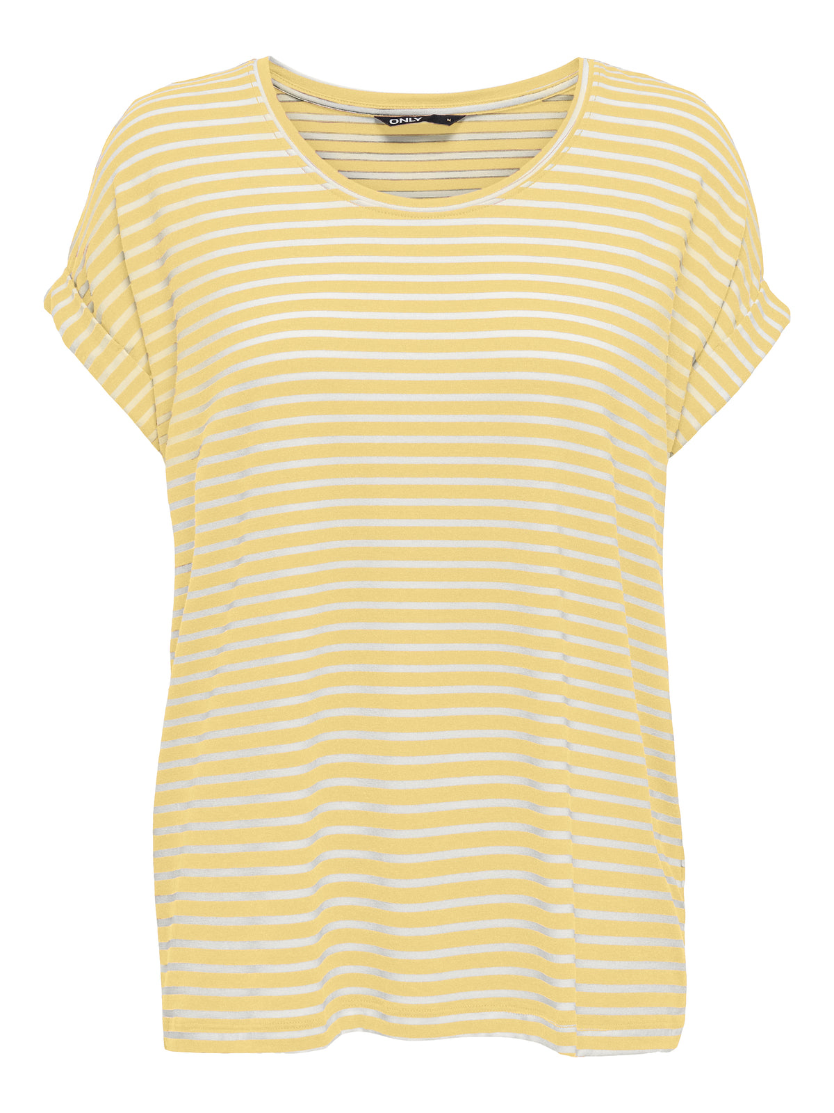 ONLMOSTER STRIPE S/S O-NECK TOP JRS NOOS