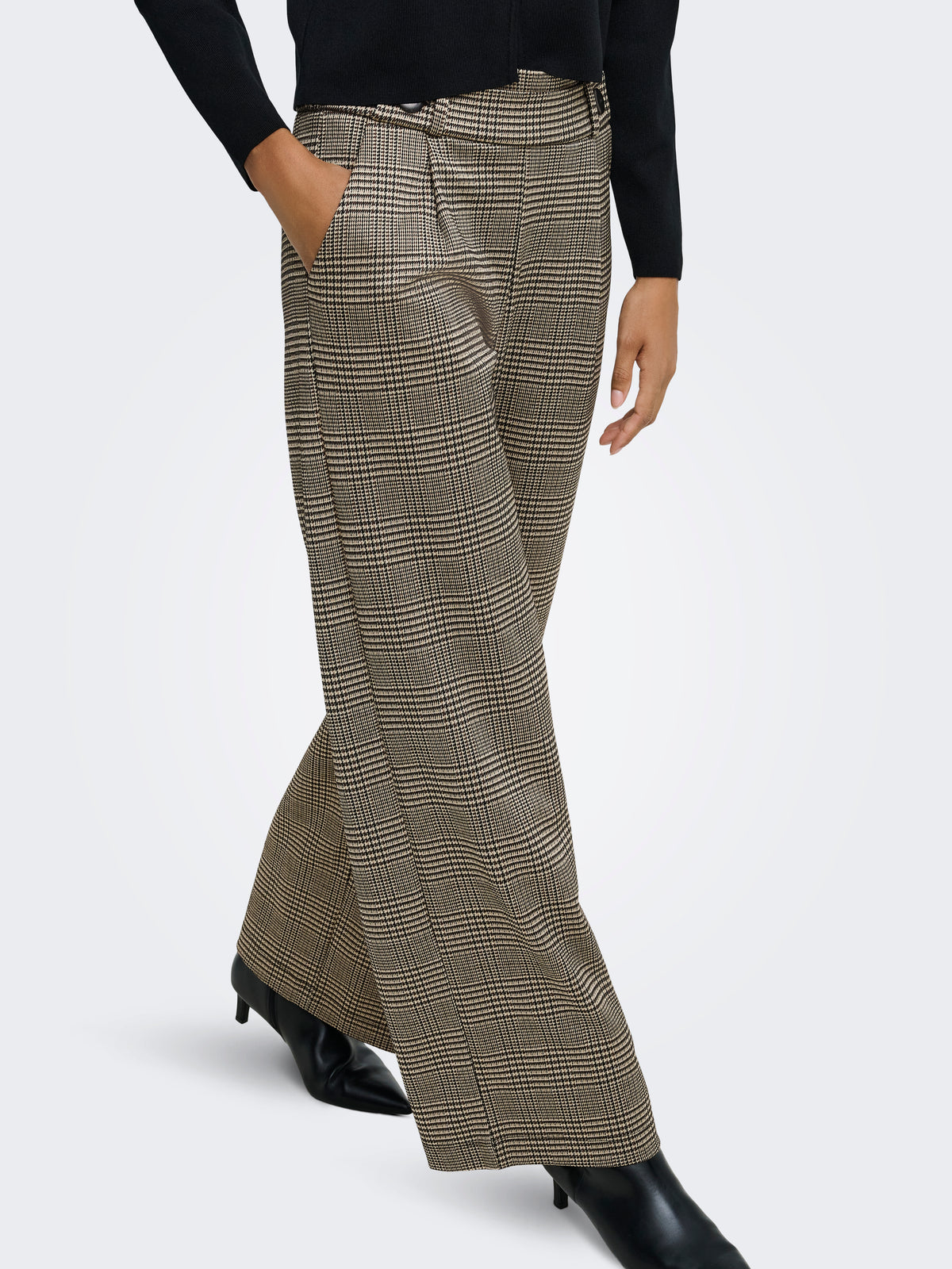 JDYGEGGO MIA LONG CHECK PANT JRS NOOS
