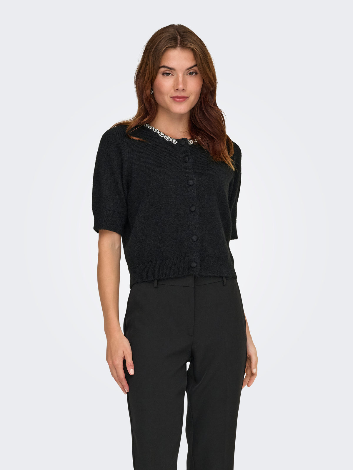JDYALVA LIFE 2/4 EMBEL CARDIGAN KNT NOOS