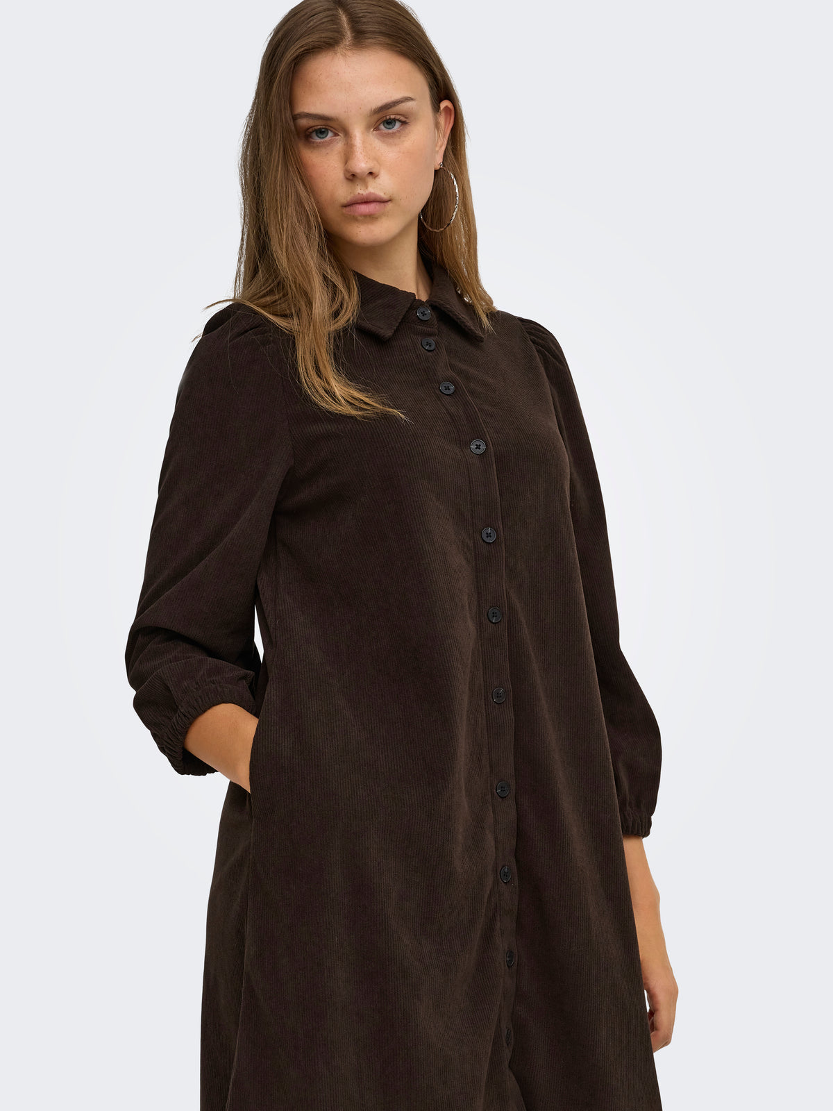 ONLLIAS L/S CORD DRESS PNT BF