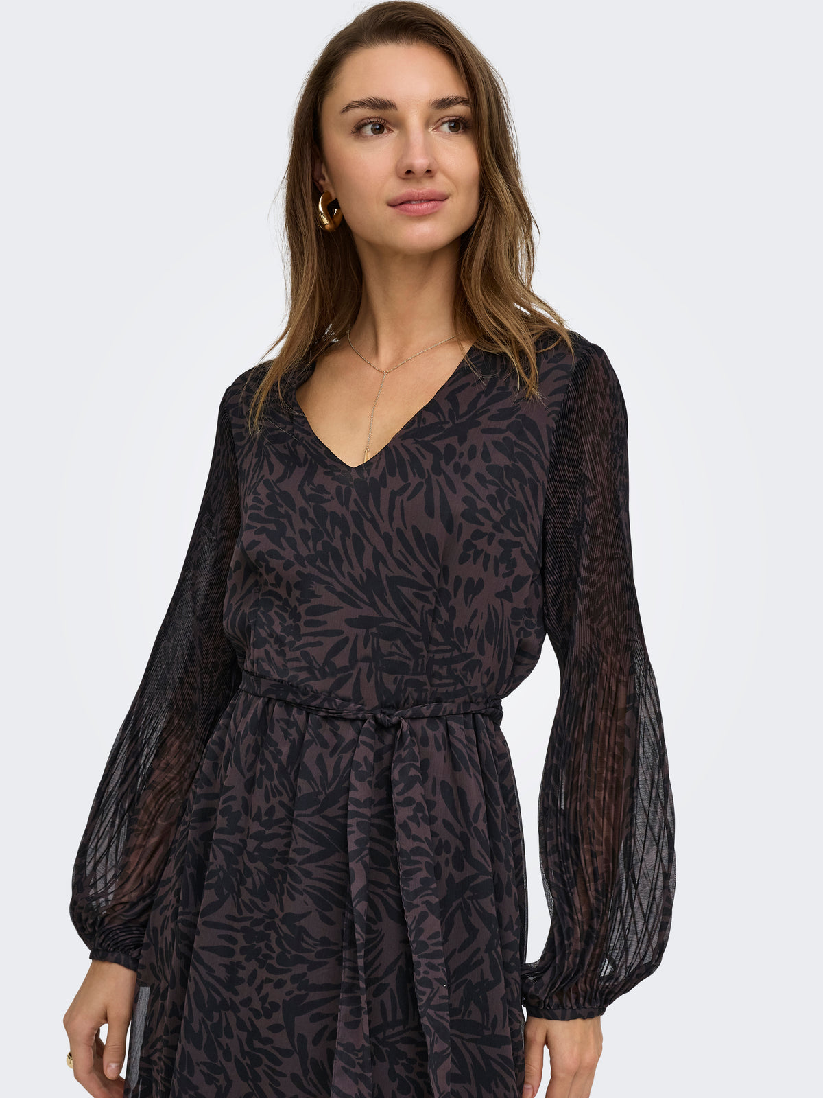ONLSTAR PENINNA LS SHORT DRESS WVN