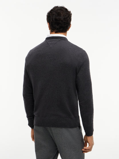 PIMA ORG CTN CASHMERE CREW NECK