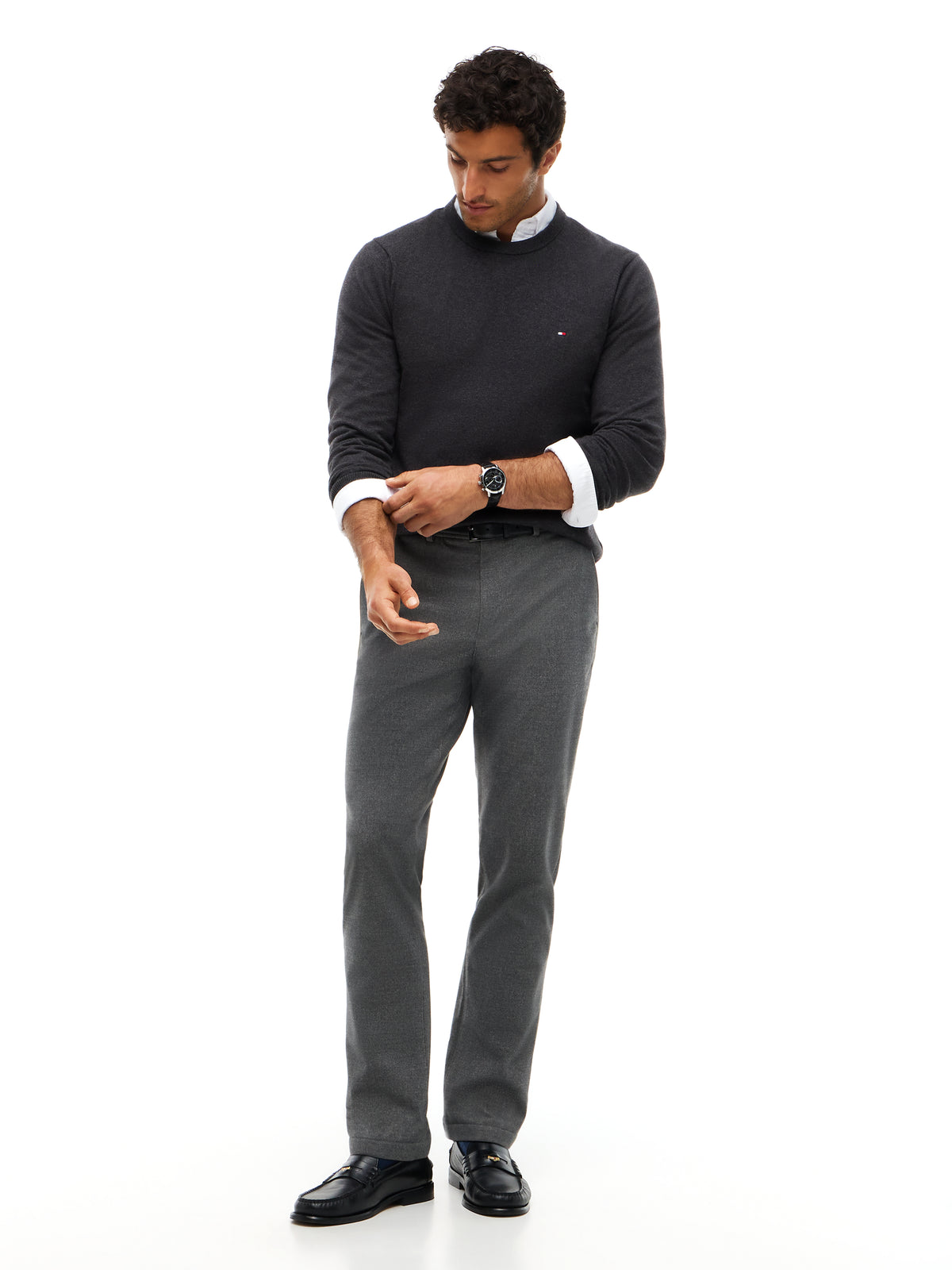 PIMA ORG CTN CASHMERE CREW NECK
