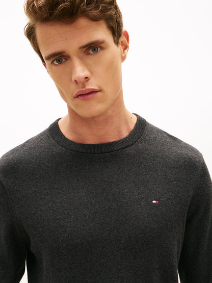 PIMA ORG CTN CASHMERE CREW NECK