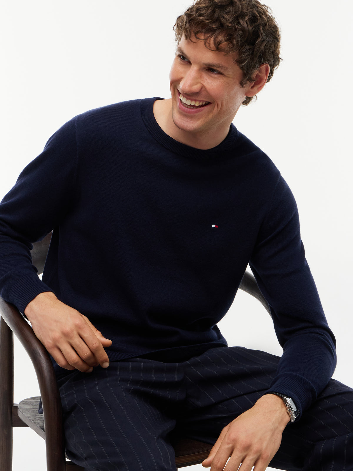 PIMA ORG CTN CASHMERE CREW NECK