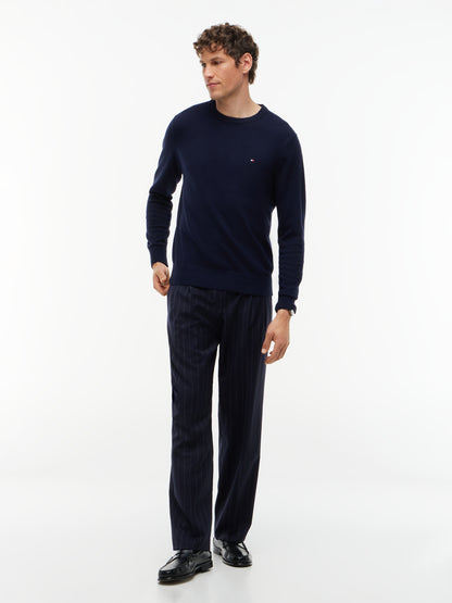 PIMA ORG CTN CASHMERE CREW NECK