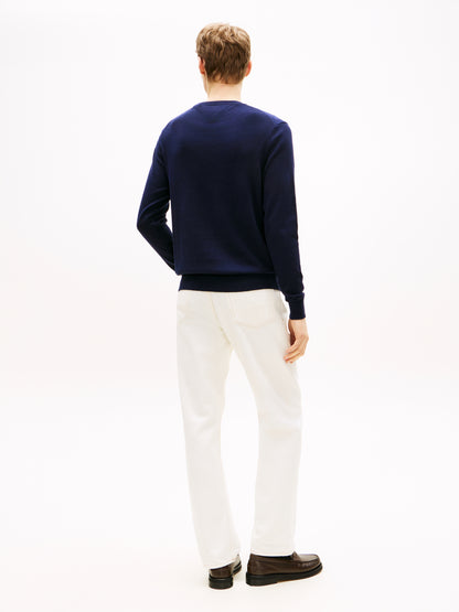 PIMA ORG CTN CASHMERE CREW NECK