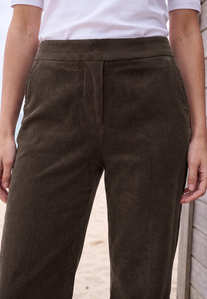 High Waist Straight Leg Hose im Loose Fit
