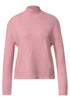 Mouliné Pullover mit Turtle Neck