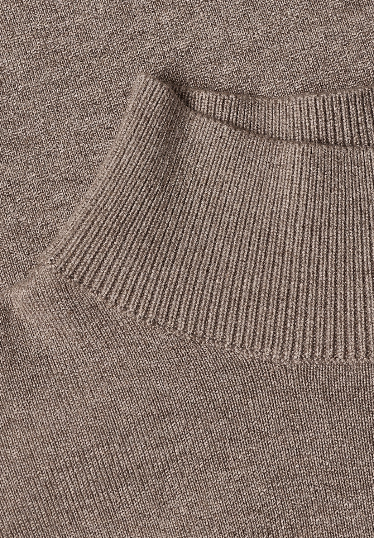 Basic Pullover mit Turtle Neck