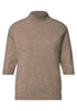 Kurzarm Pullover mit Turtle Neck