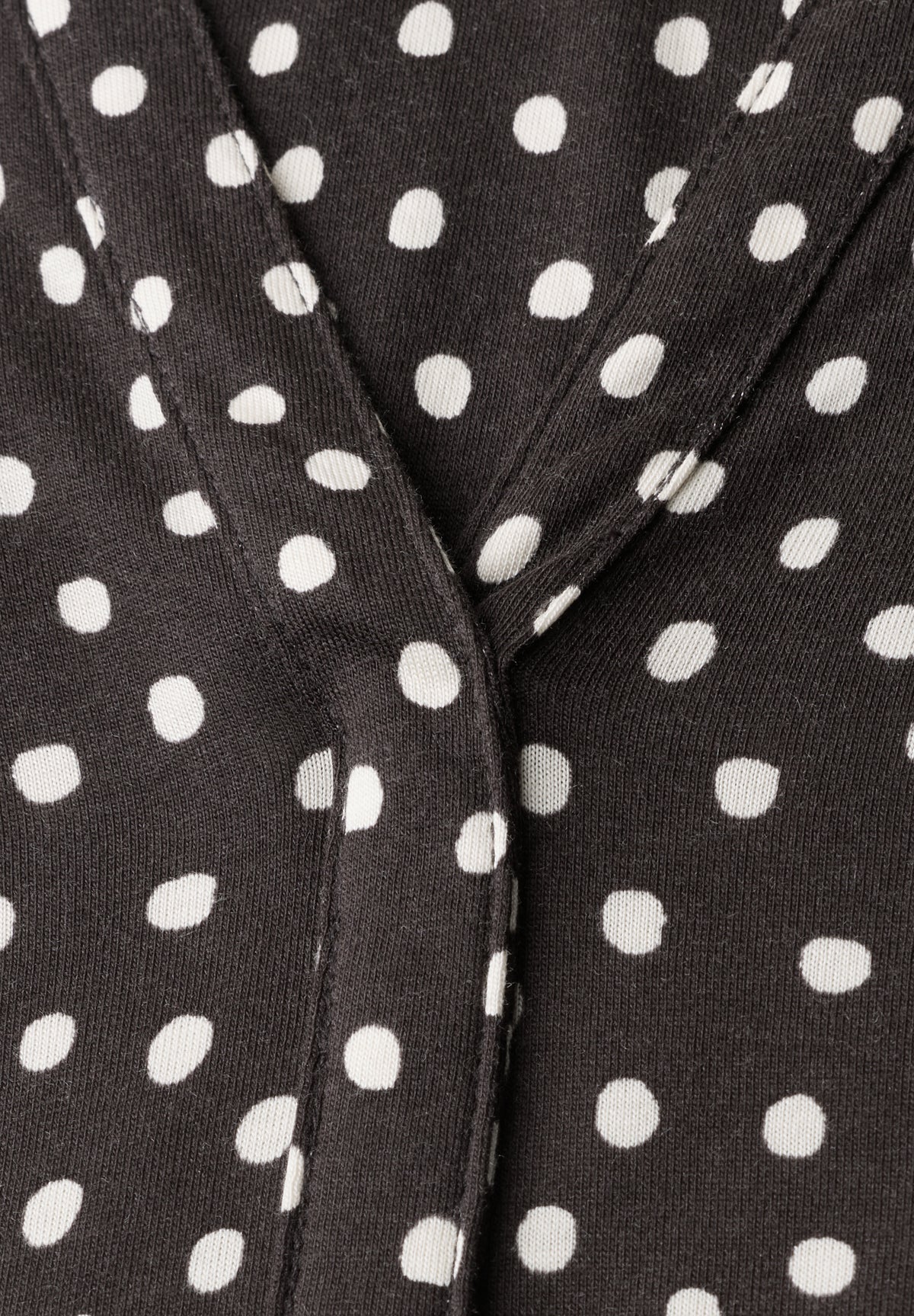 3/4-Arm Shirt mit Split Neck und Print