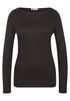 Basic Shirt mit U-Boot-Ausschnitt