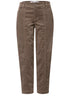 Barrel Leg Hose aus Cord im Casual Fit