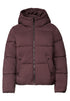 Kurze Puffer Jacke mit Kapuze
