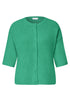 Kurzarm Cardigan mit Knopfleiste