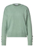 Pullover mit Rundhals und Knopfdetails