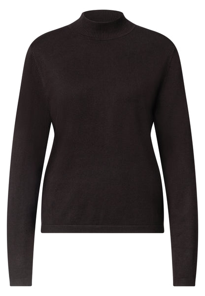 Langarm Pullover mit Turtle Neck