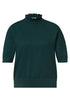 Kurzarm Pullover mit Turtle Neck