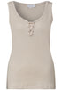 Top mit V-Neck und Bänderdetail