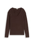 Strickpullover mit V-Ausschnitt