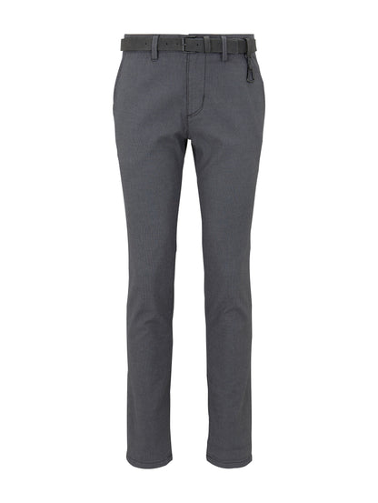 Straight Chino Hose mit Gürtel
