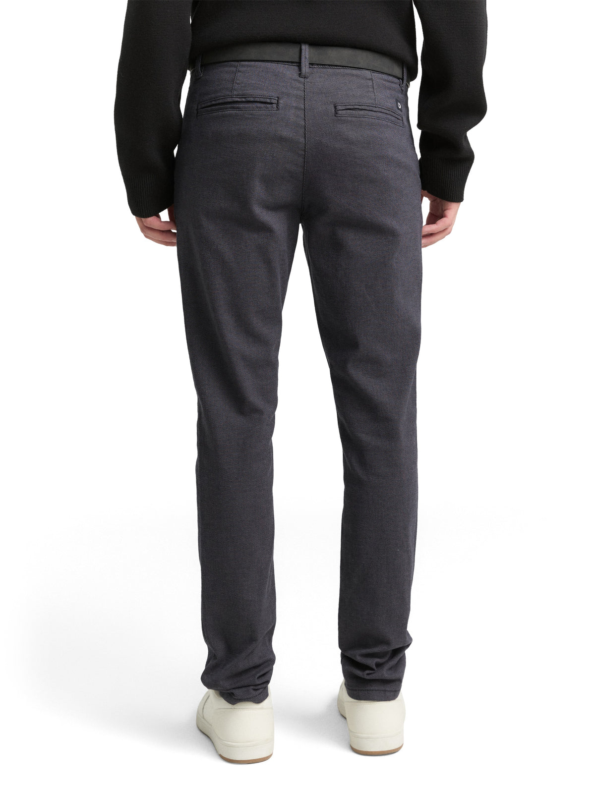 Straight Chino Hose mit Gürtel
