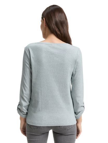 Langarmshirt mit Turn-Up-Funktion