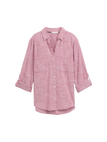 Bluse mit Brusttaschen