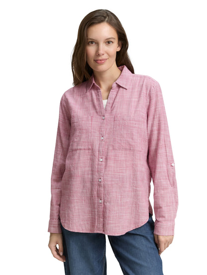 Bluse mit Brusttaschen