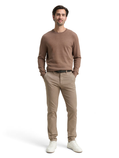 TTTRAVIS SLIM Chino Hose mit Gürtel